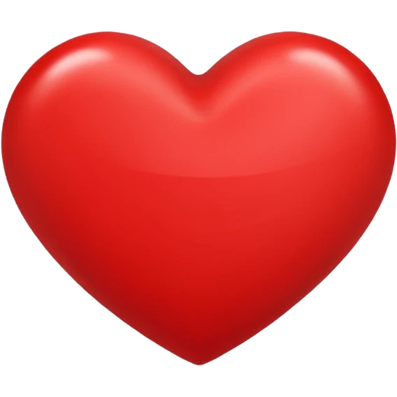 A heart with the name mark emoji