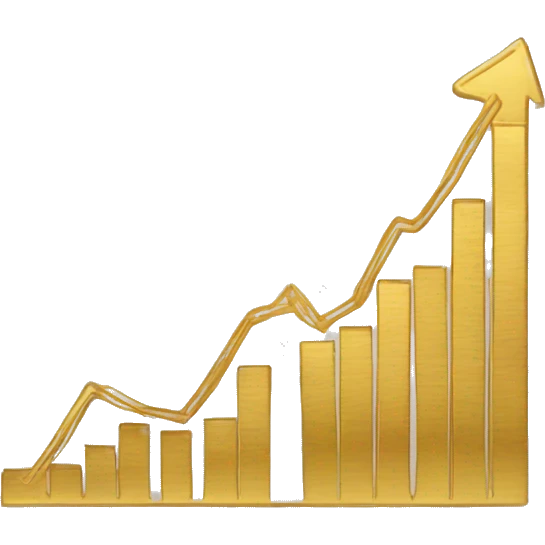 gold graph to top emoji