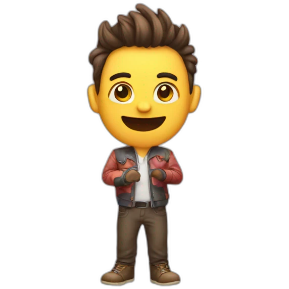 Party animal emoji