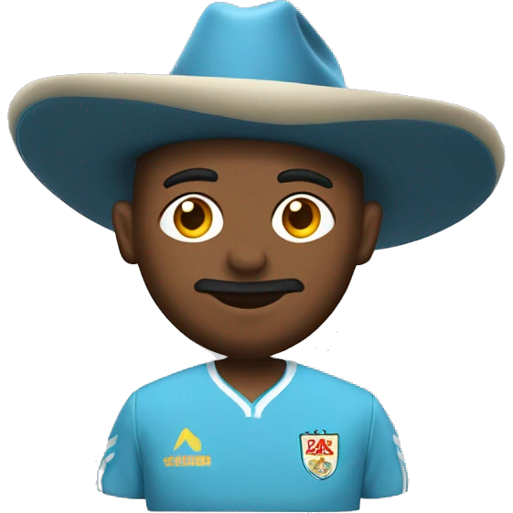 Jugador del Celta de Vigo con sombrero  emoji