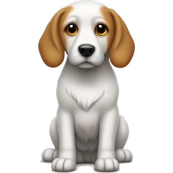 Un chien avec des ailes emoji
