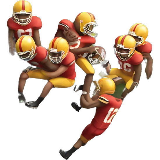 Sad Football team free falling off a cliff emoji