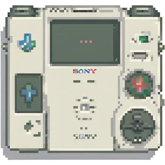 белый плеер Sony, no background emoji