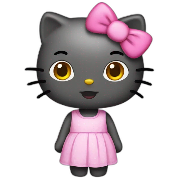 Hello kitty emoji