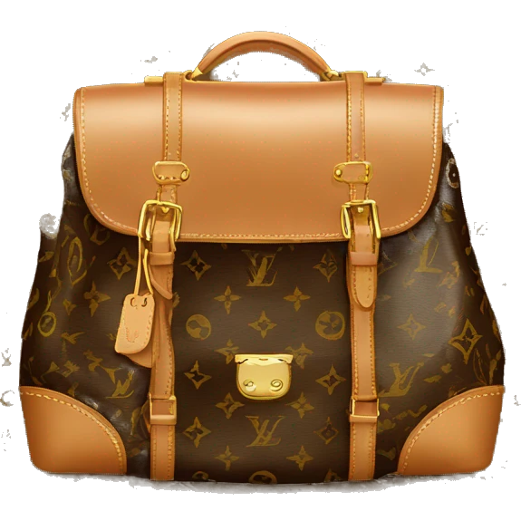 Louis Vuitton bag emoji
