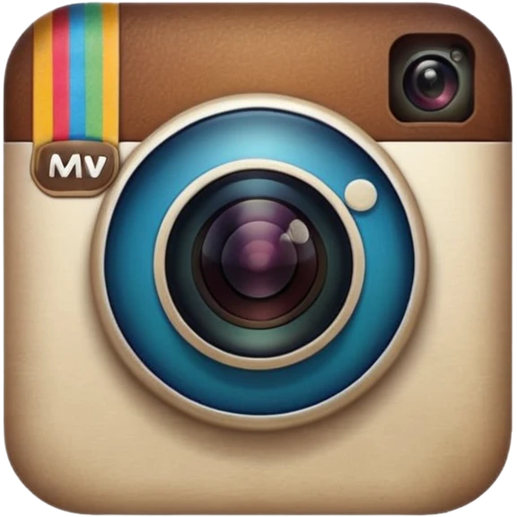 Yıldız şeklinde instagram mavi tikki emoji