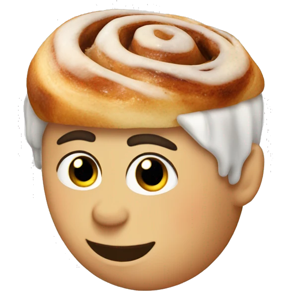 Cinnamon roll emoji