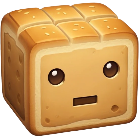 Minecraft bread emoji