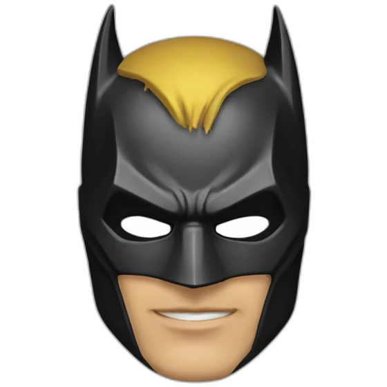 batman stil mask emoji