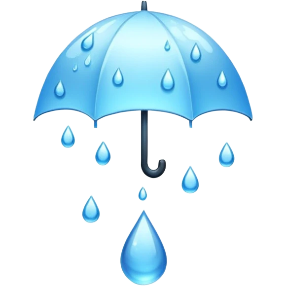 Rain emoji