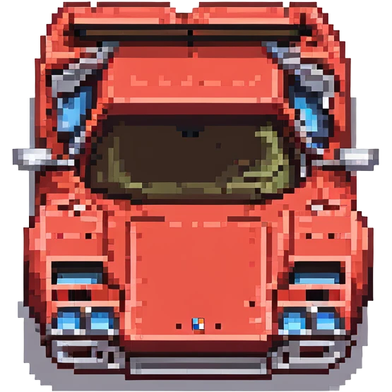 красная Lamborghini Countach, no background emoji