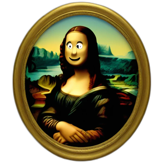 Mona lisa emoji