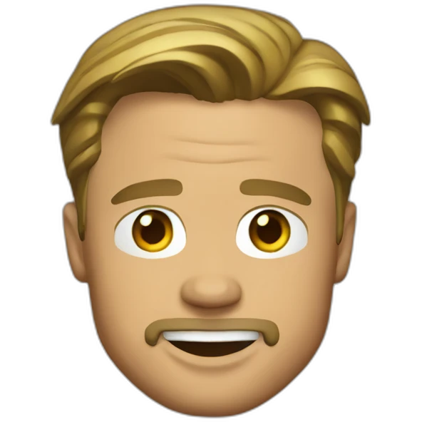 Brad Pitt emoji