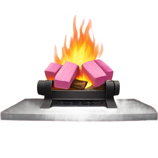Winter Pink FirePlace emoji