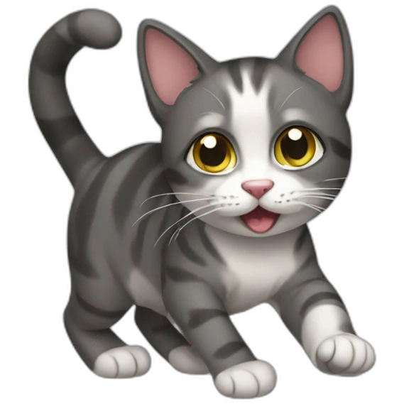 launghing cat emoji