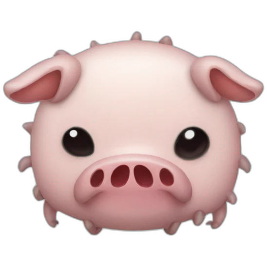 spider pork emoji