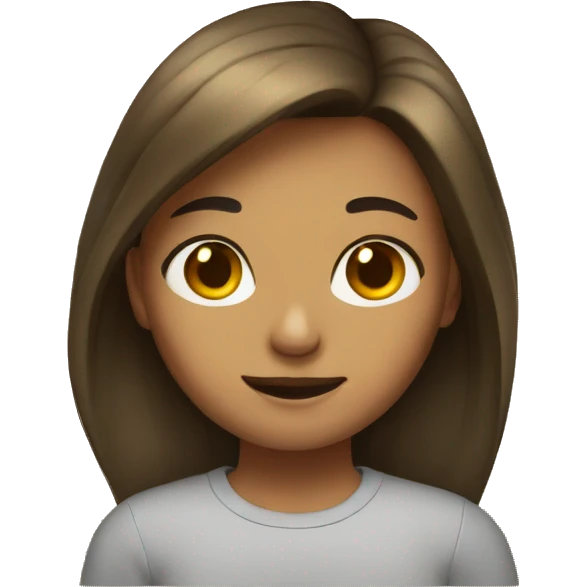 A girl emoji