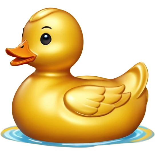 24k rubber ducky emoji