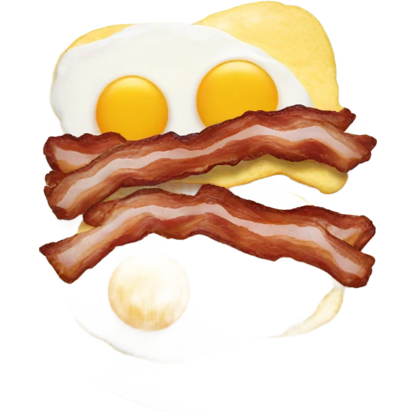 bacon and eggs emoji