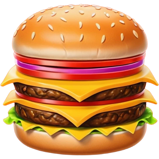 Retro Restaurant Sign Hamburger emoji