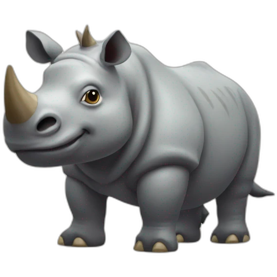 rhino animal crossing emoji