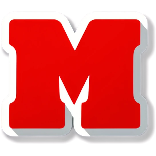 Red m@m emoji