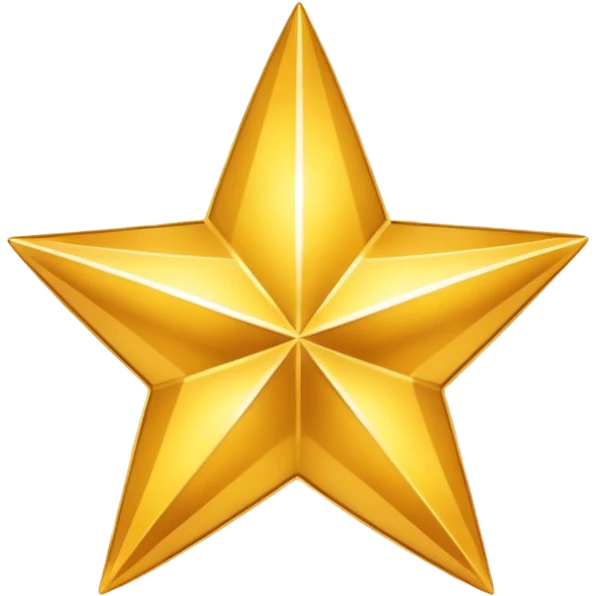 Realistic symbol for 5 star rated product, isolated  emoji