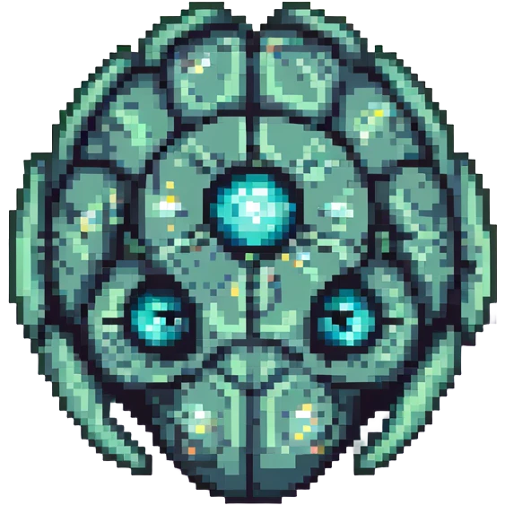 cranial, eye, MRI, SCAN, egg, embryonic, inside of glass egg, dark creature, eerie, otherworldly, crystal embryo, tiny embryo. fetoid shape emoji