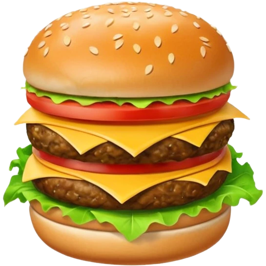 Tanzenden burger emoji