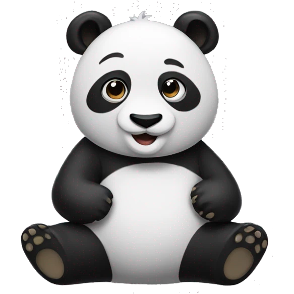 Gay panda emoji