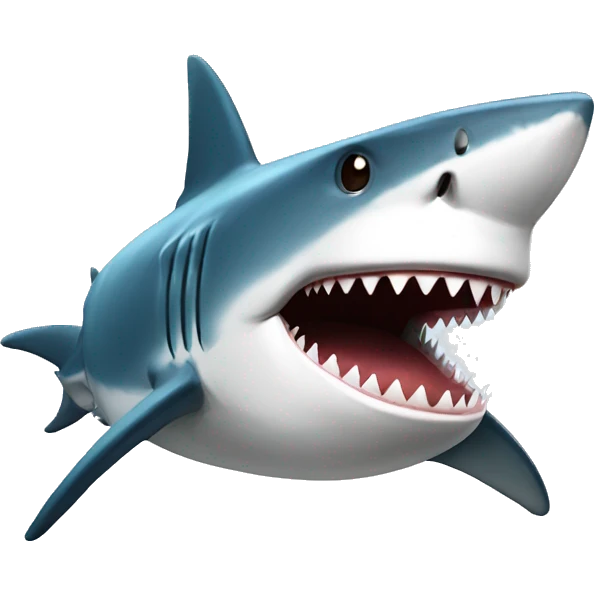 shark with topthat emoji