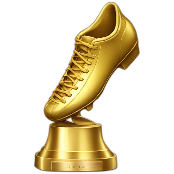 golden boot trophy emoji