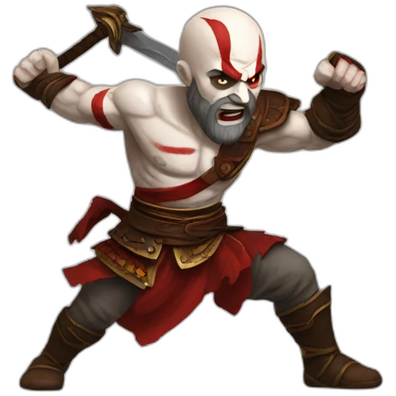 Kratos fight emoji