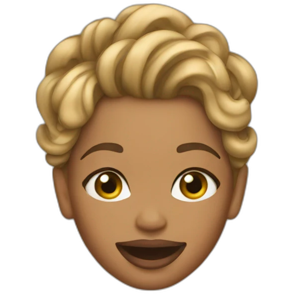 Beyonce singing  emoji
