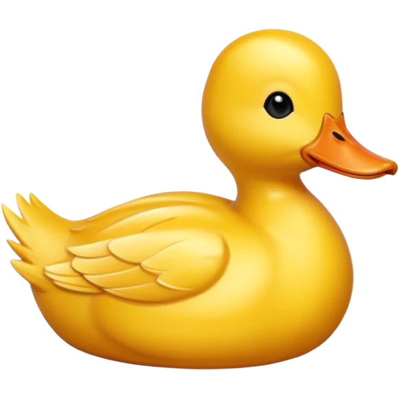 Animals: Duck in 3D Emoji emoji