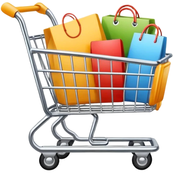 logo for online shopping emoji