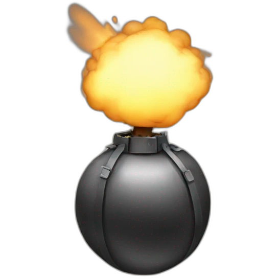bomb emoji