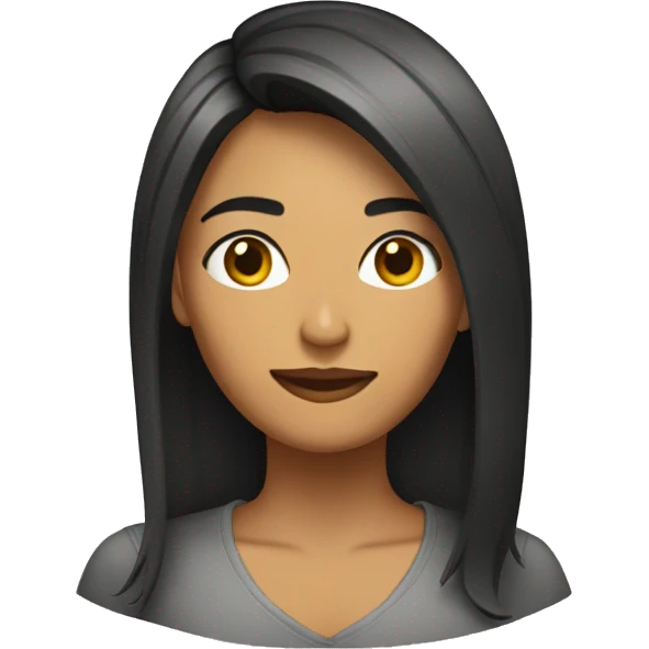Mujer pelo corto un lado  emoji