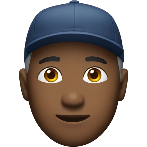 Man with cap emoji