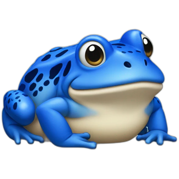 blue toad from mario emoji