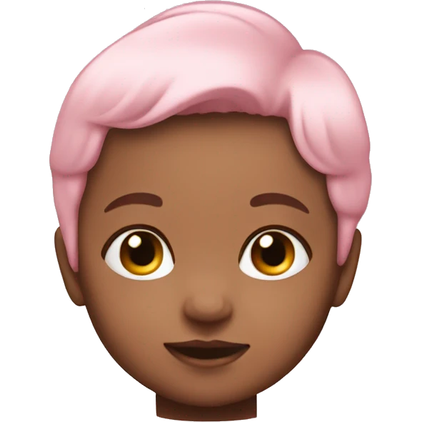 Light pink baby emoji
