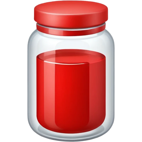 Paint Color Jar red emoji