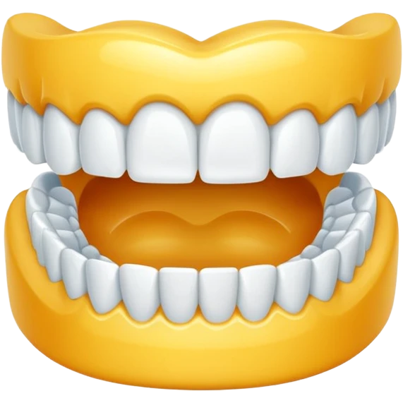 Denture cute  emoji