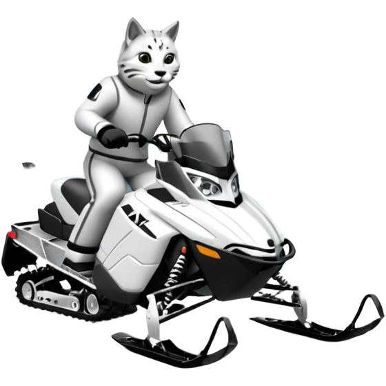 Lynx snowmoblie wheelies emoji