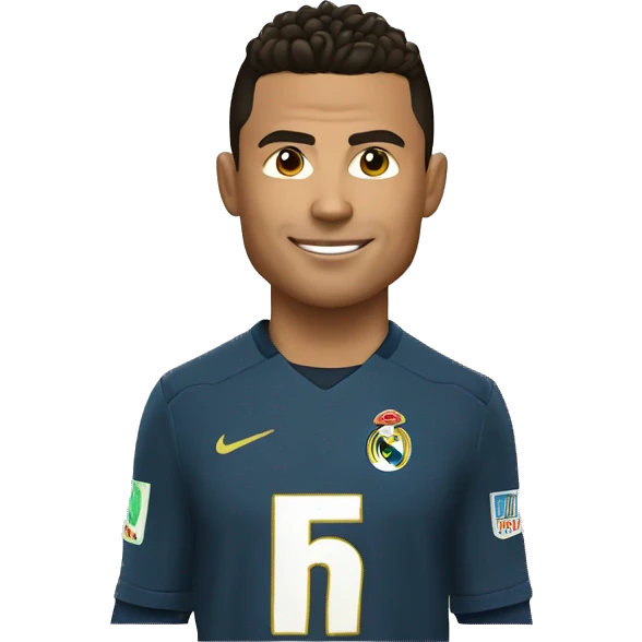 Ronaldo célèbrent  emoji