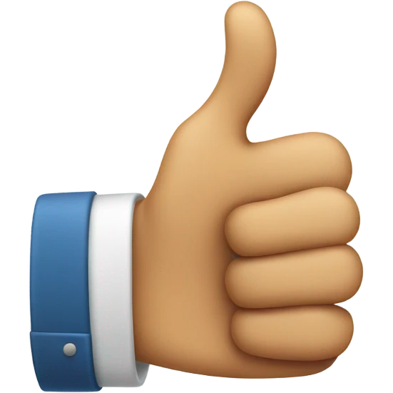 Thumbs up emoji