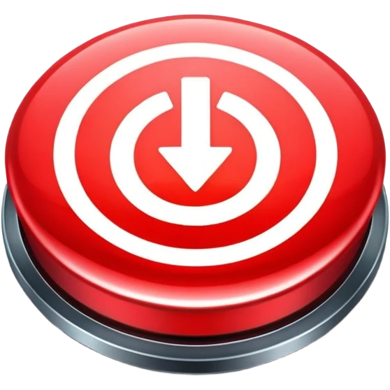 push button saying start emoji