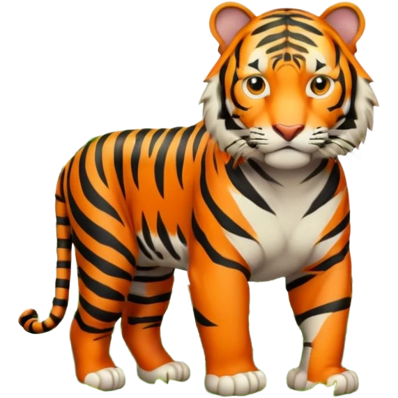 jungle wtiger emoji