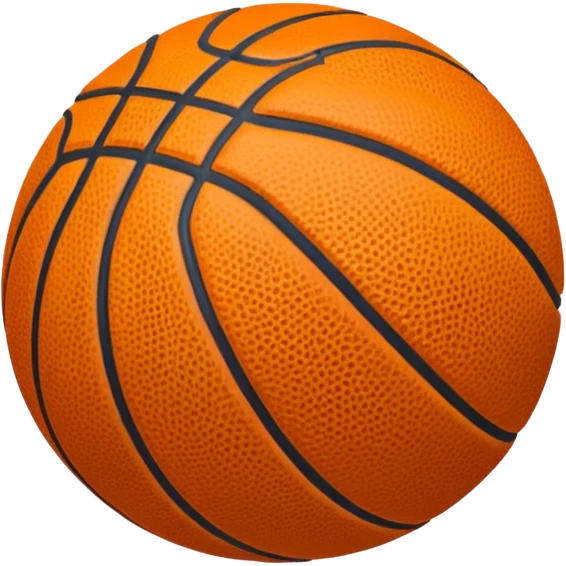 Pelota de basquet emoji