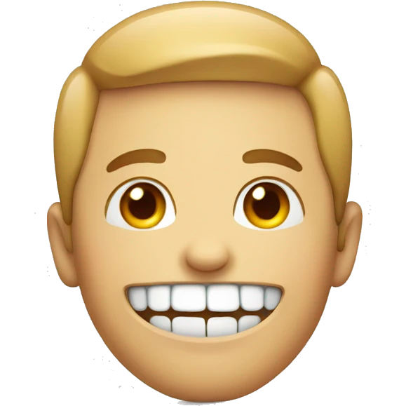 Smile with braces emoji